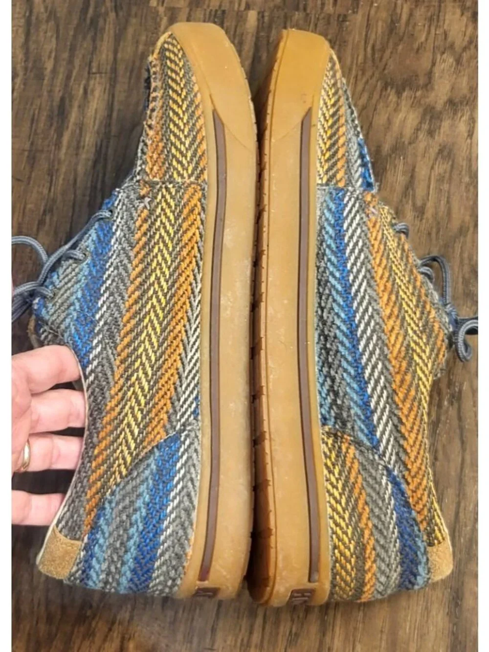 Mens Twisted X Hooey Loper 13 Moc Aztec Herringbone Shoes Southwestern Western